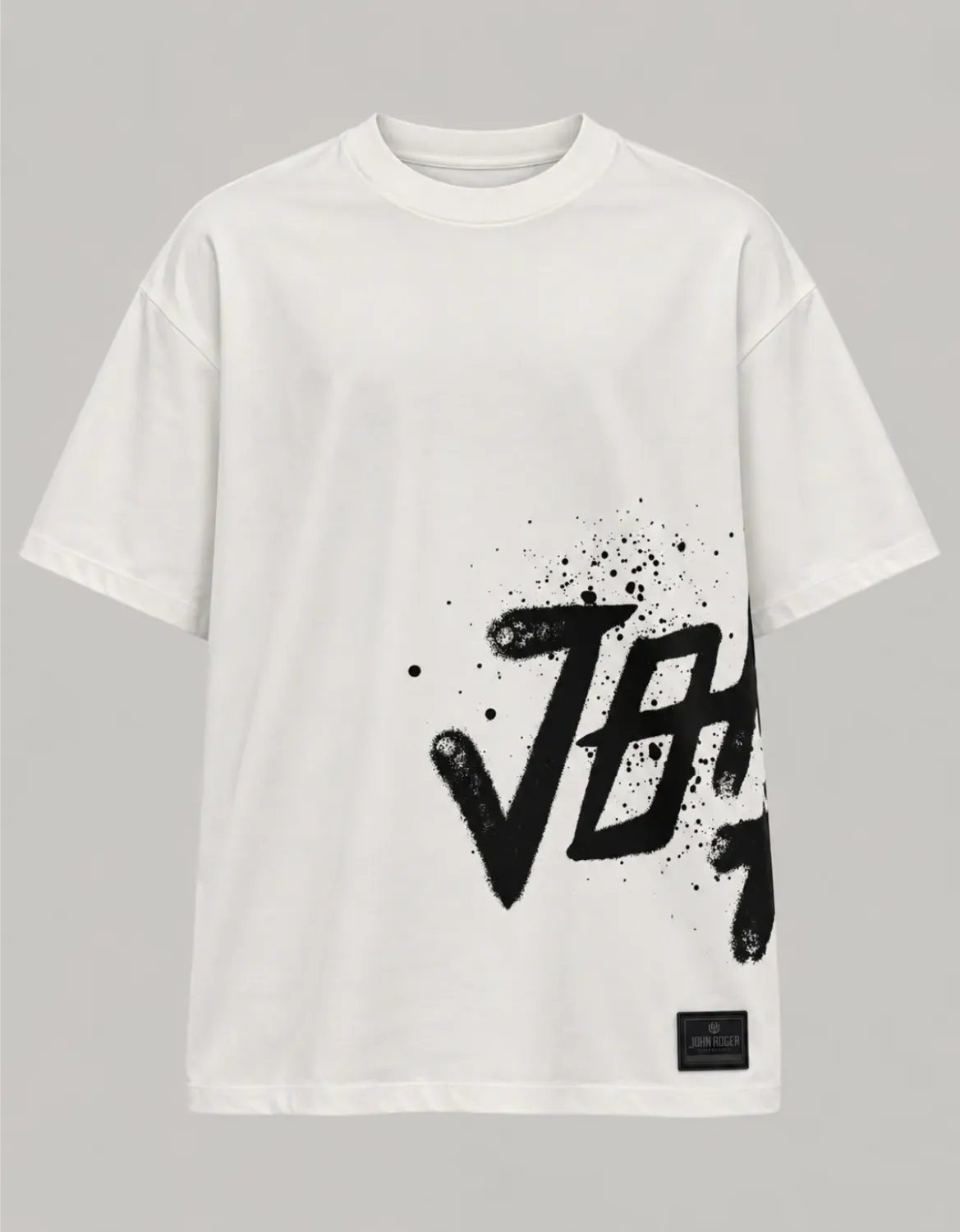 CAMISETA MALHÃO OVERSIZED JR TAG - OFF WHITE