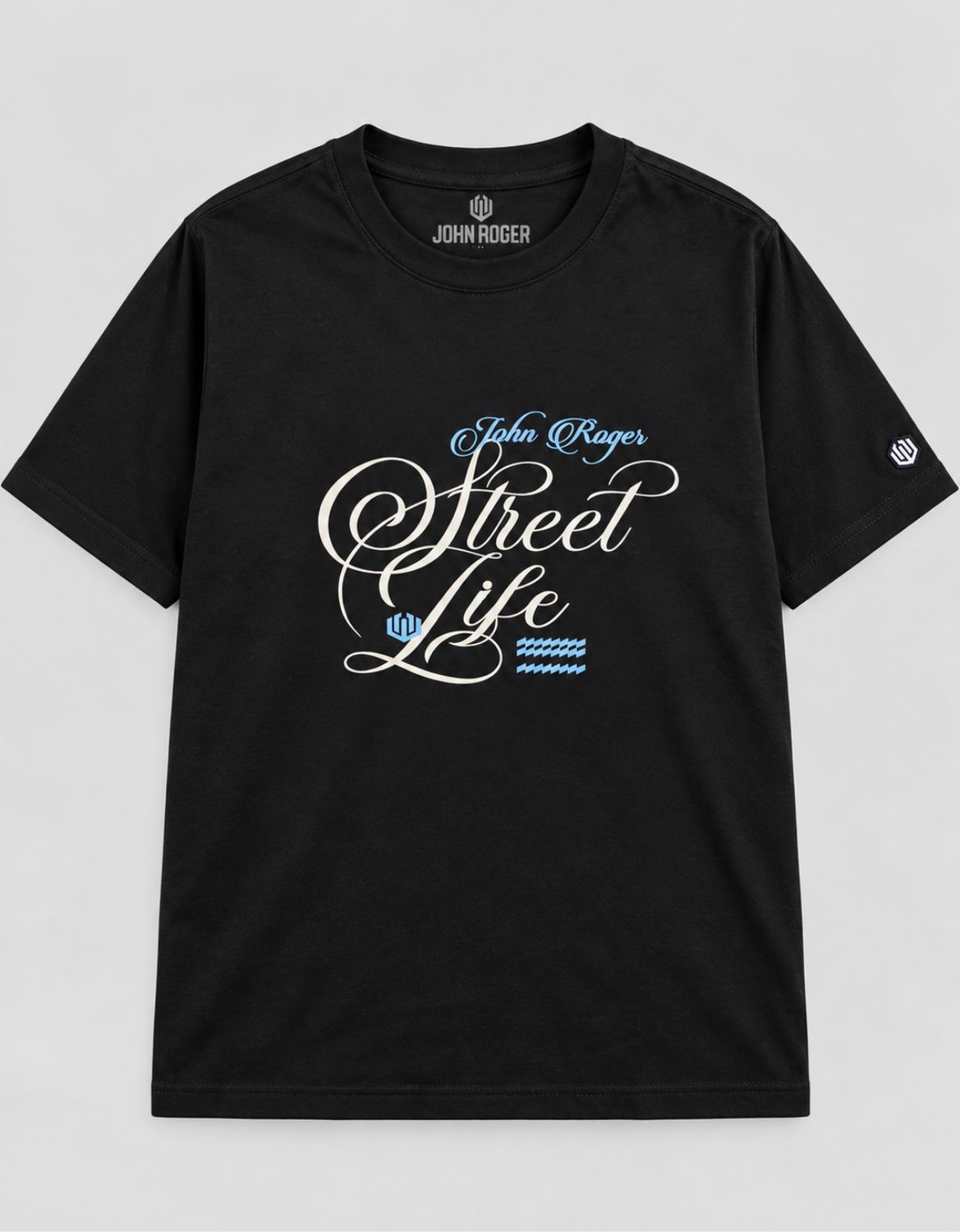 CAMISETA MALHÃO JR WRITING - PRETO