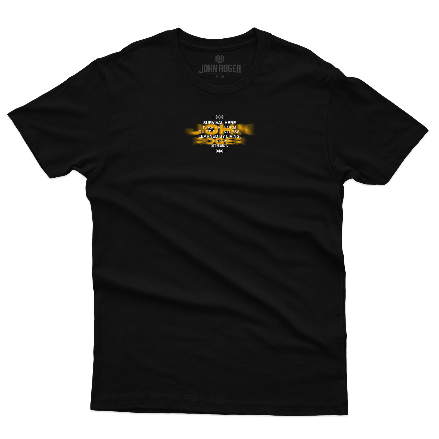 CAMISETA BASIC LIGHT ZOOM - PRETO