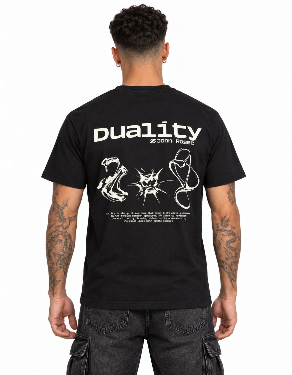 CAMISETA BASIC LIGHT DUALITY - PRETO
