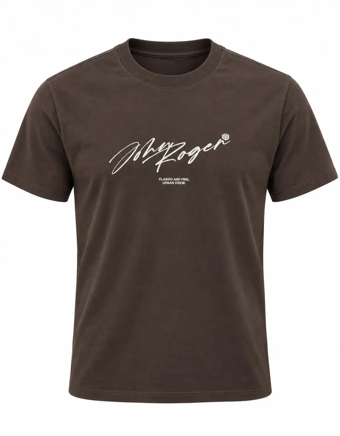 CAMISETA BASIC LIGHT JR UP - MARROM