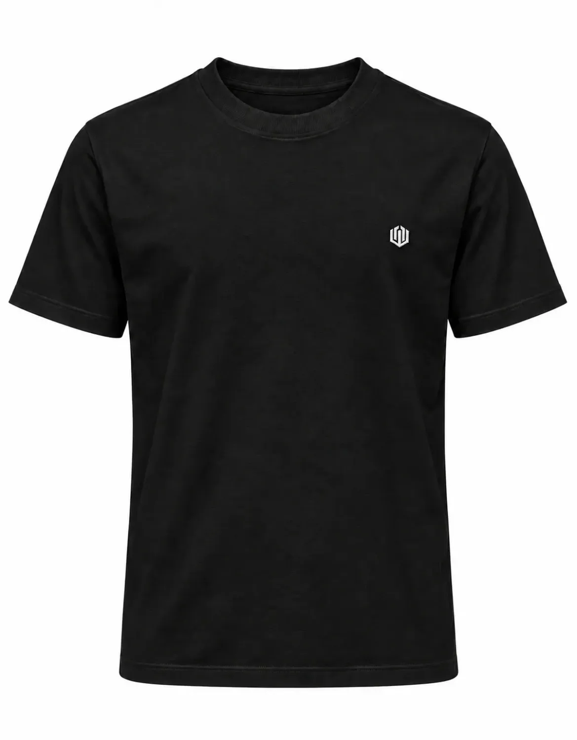 CAMISETA BASIC LIGHT JR LOGO OFICIAL- PRETO