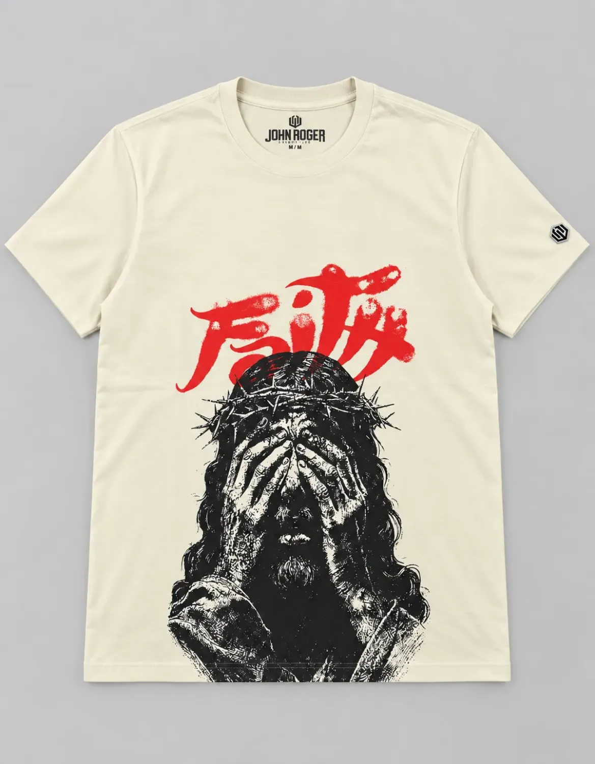 CAMISETA MALHÃO FAITH JR - AVEIA