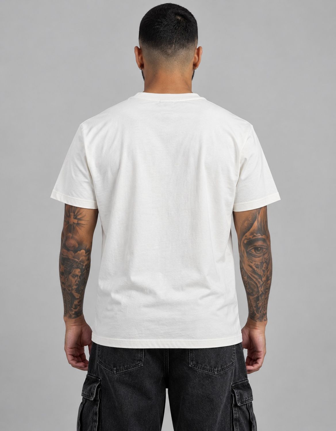 CAMISETA BASIC LIGHT UP JR - OFF WHITE