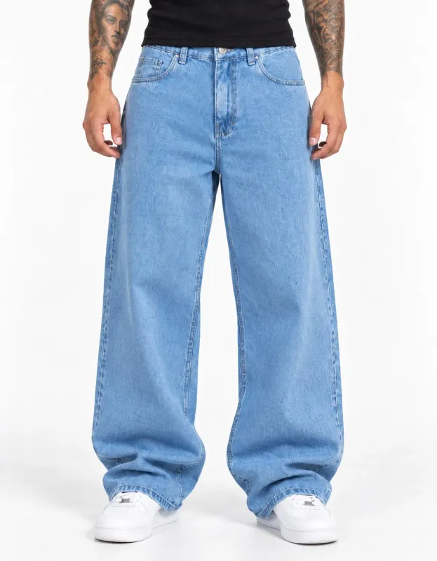 CALÇA BAGGY COZ JEANS PENCE JR - DELAVE