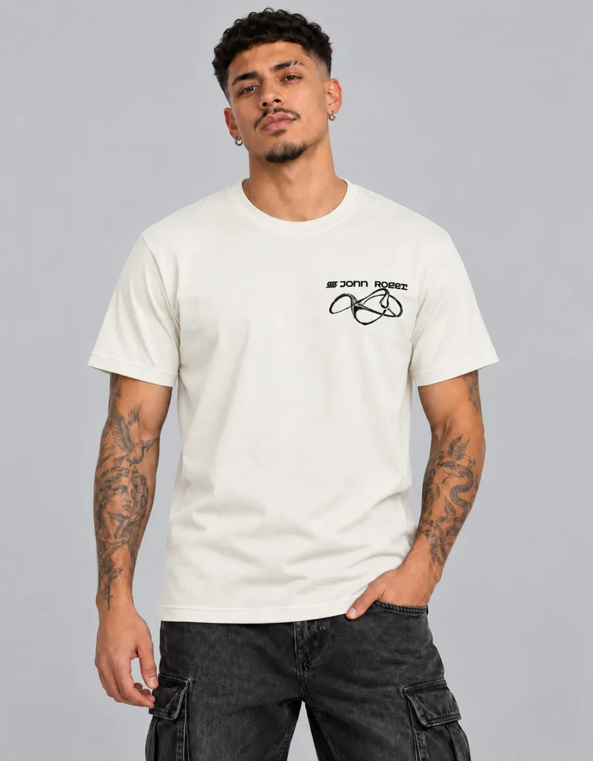 CAMISETA BASIC LIGHT DUALITY - OFF WHITE