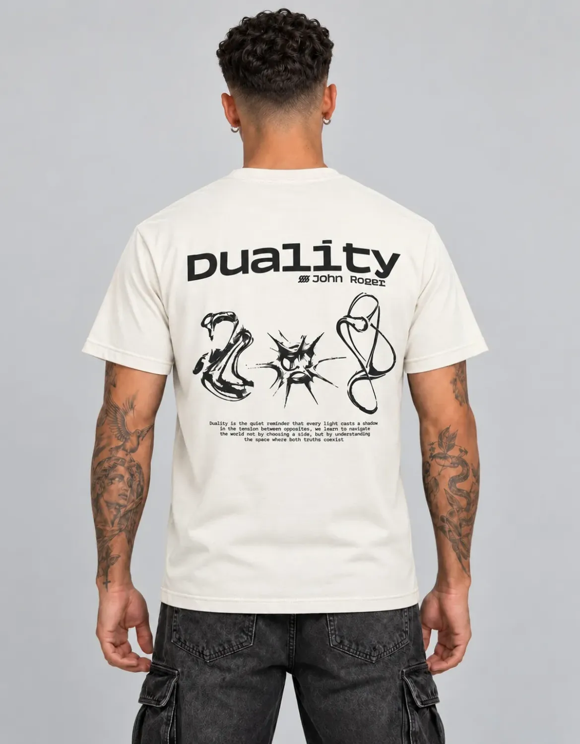 CAMISETA BASIC LIGHT DUALITY - OFF WHITE
