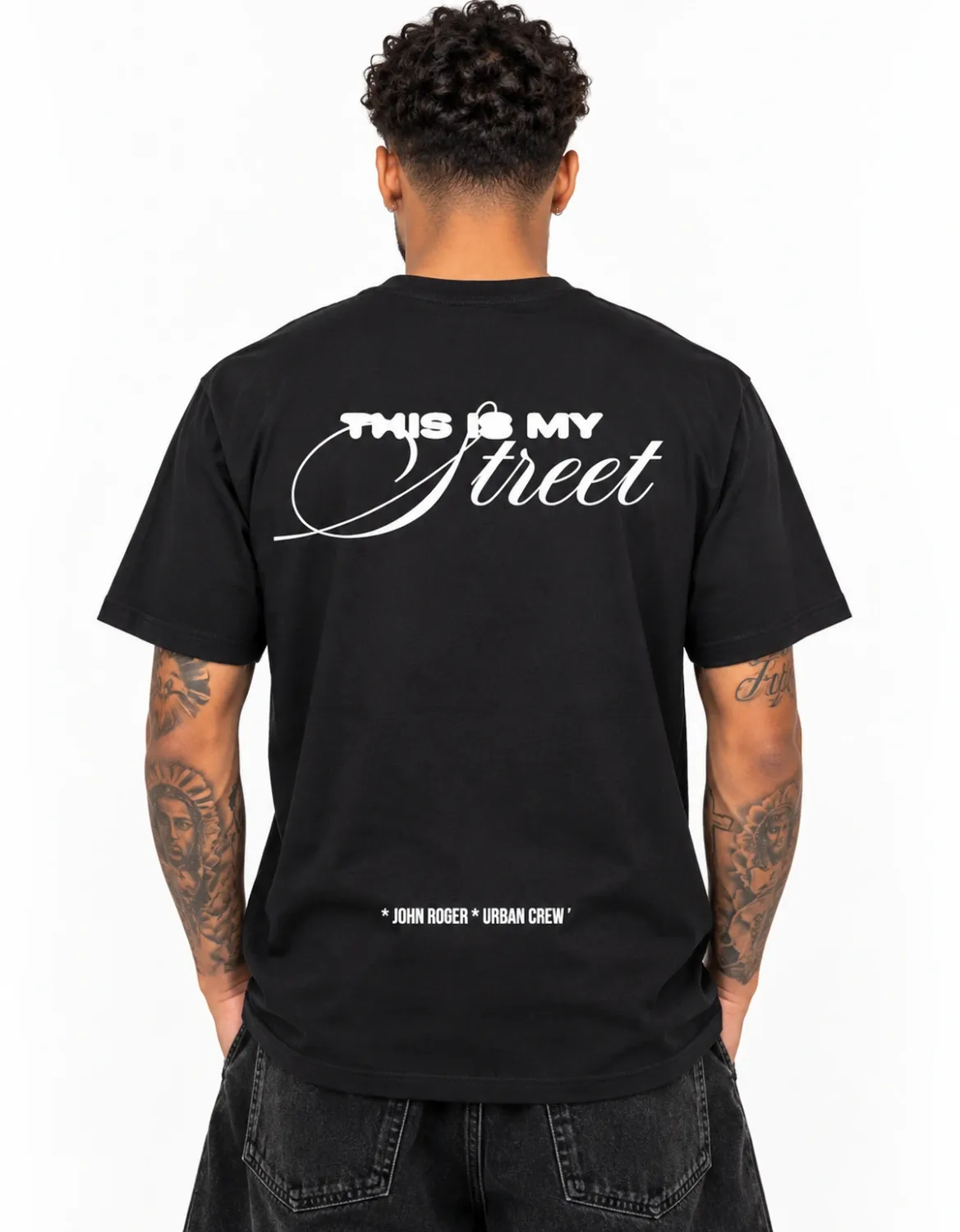CAMISETA BASIC LIGHT FOCUS JR - PRETO
