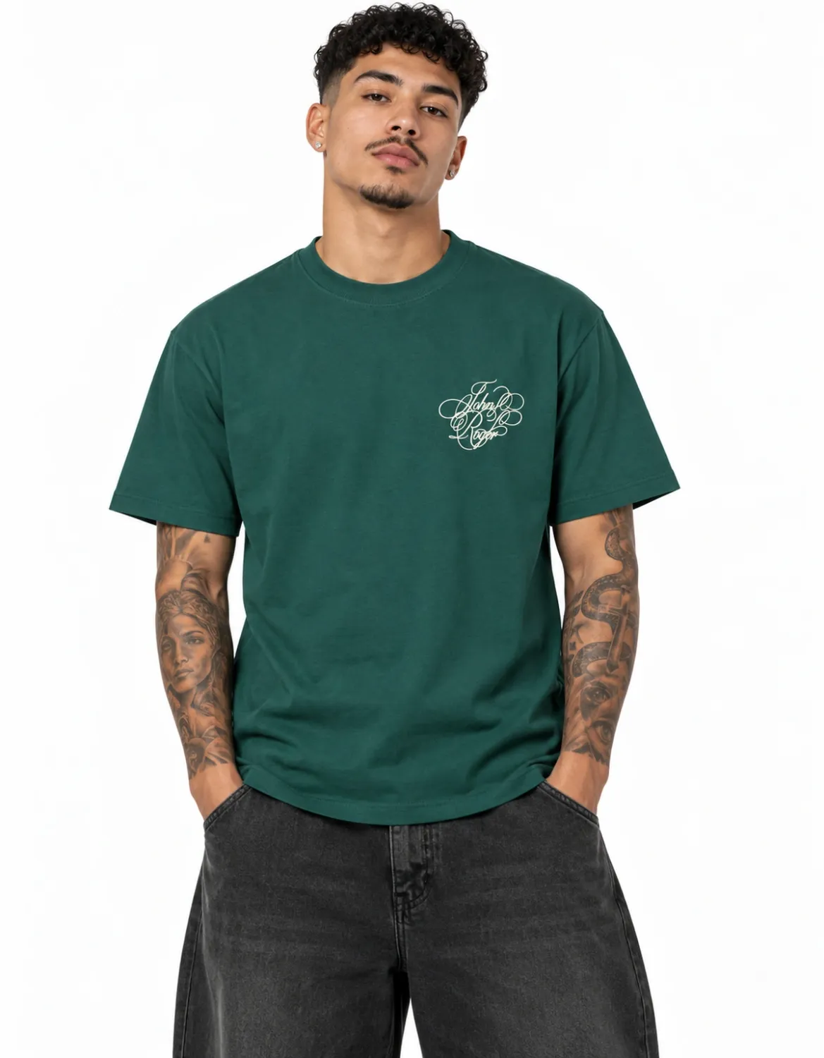 CAMISETA BASIC LIGHT TANGLED JR - FLORESTA