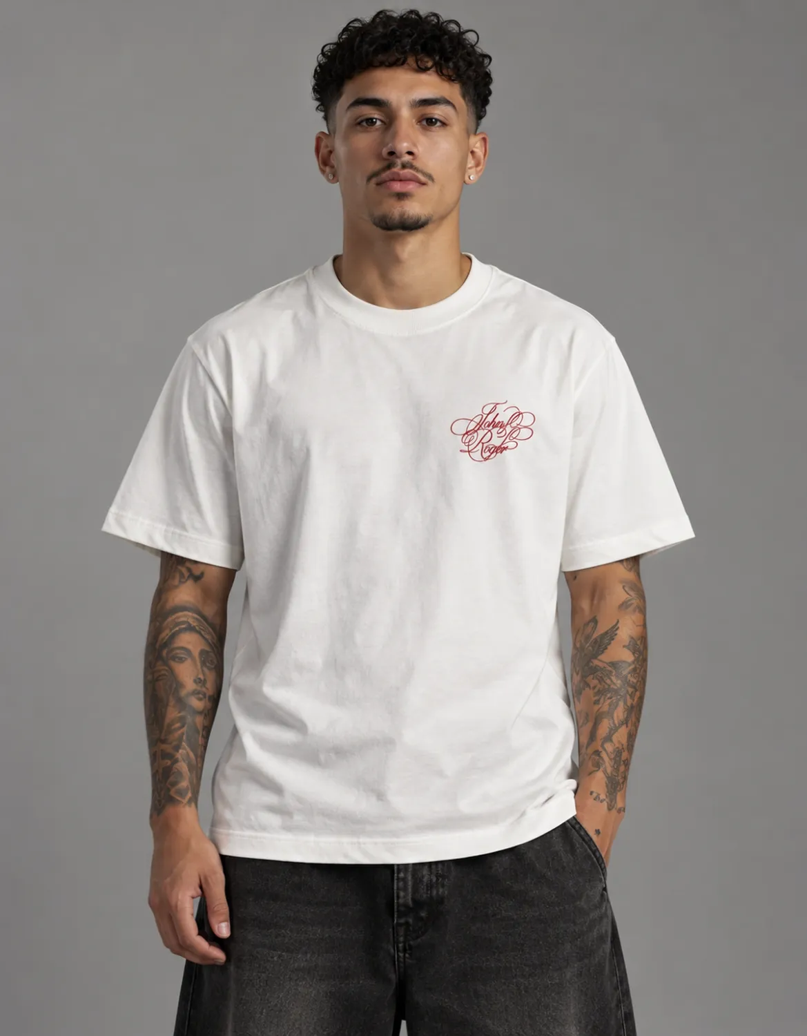CAMISETA BASIC LIGHT TANGLED JR - OFF WHITE