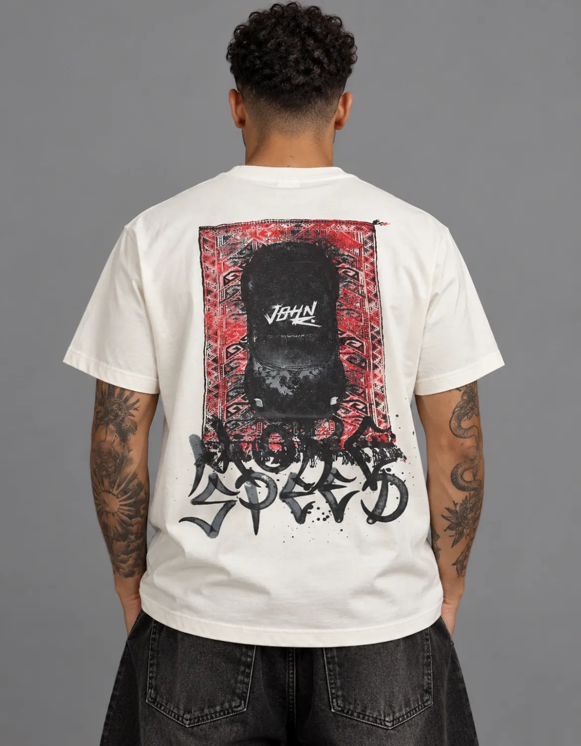 CAMISETA BASIC LIGHT MAT JR - OFF WHITE