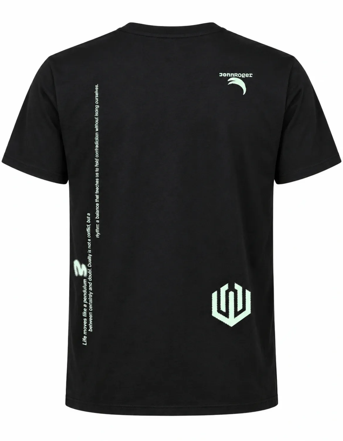 CAMISETA BASIC LIGHT HIGH TECH JR - PRETO