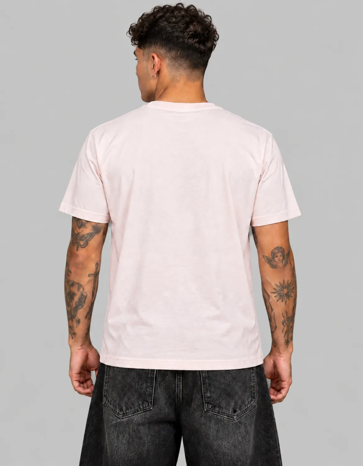 CAMISETA BASIC LIGHT LOGO OFICIAL JR - CARMIM