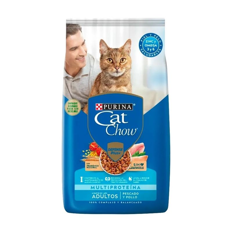 CAT CHOW ADULTO PESCADO 3 KG