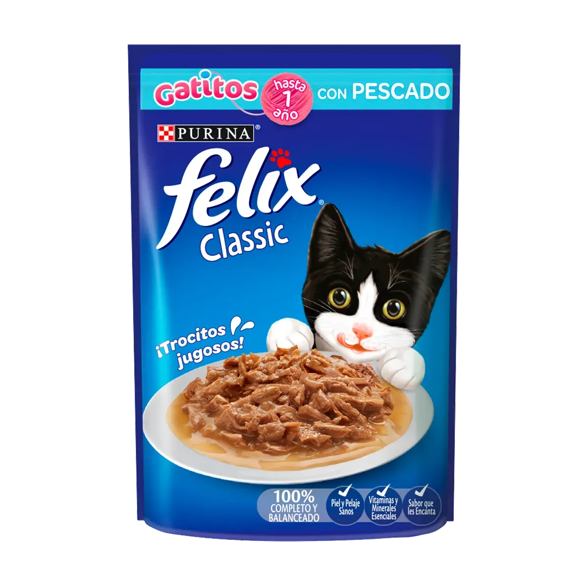 SOBRE FELIX GATITO PESCADO