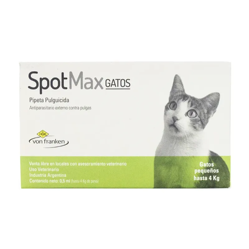 PIPETA GATO SPOTMAX HASTA 4 KG