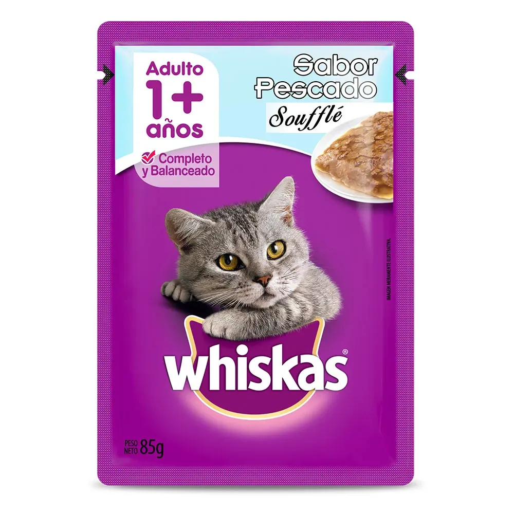 WHISKAS PESCADO SOUFFLE AD