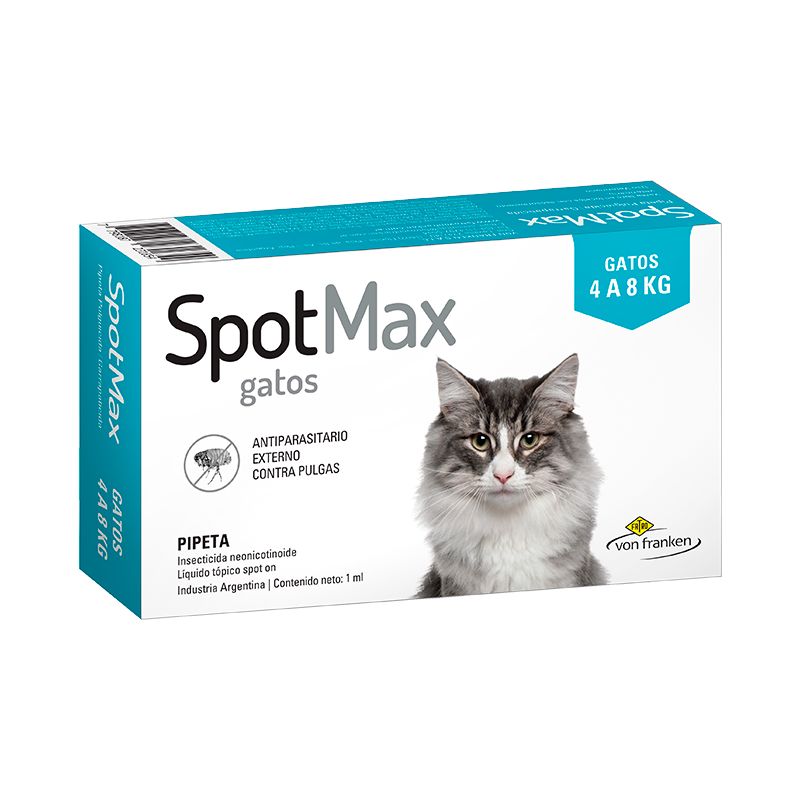 PIPETA GATO SPOTMAX + 4 KG