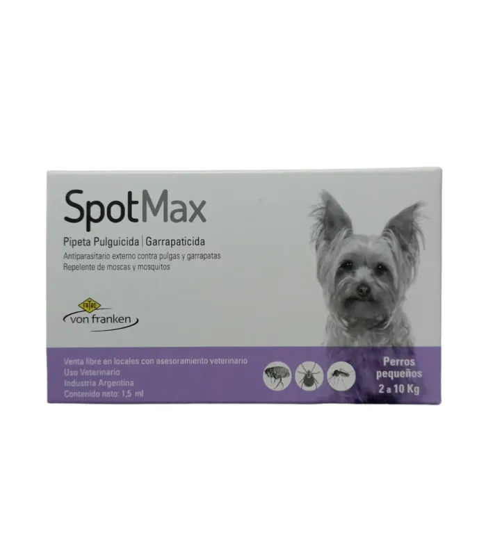 PIPETA SPOTMAX PERRO HASTA 10 KG