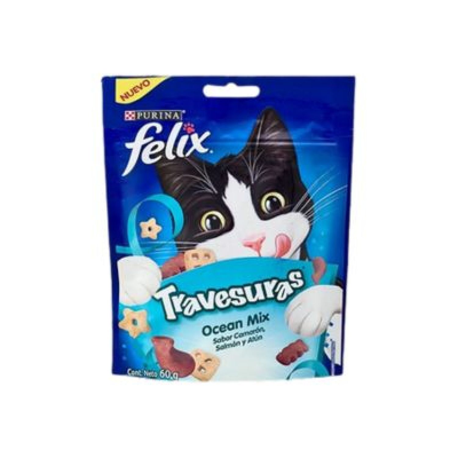 FELIX TRAVESURAS OCEAN SNACK PARA GATOS