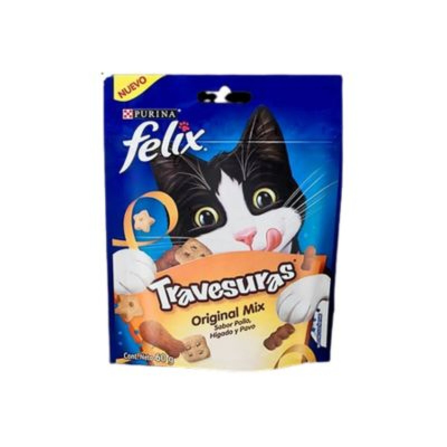 FELIX TRAVESURAS ORIGINAL SNACK PARA GATOS