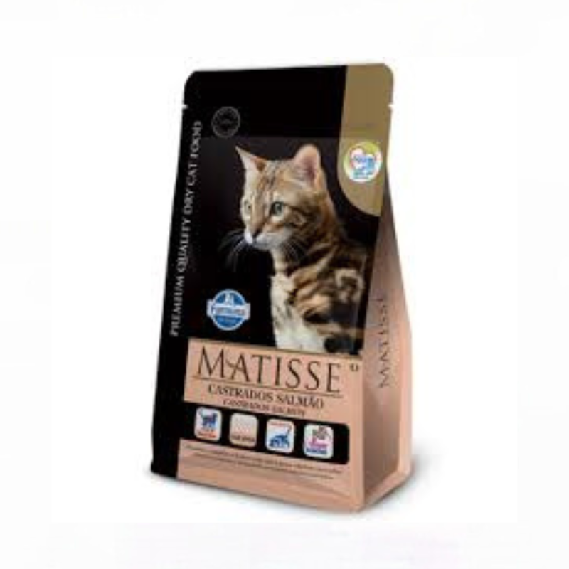 MATISSE CASTRADO SALMAO 7,5 KG