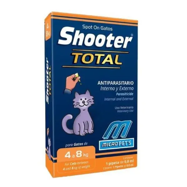 PIPETA SHOOTER TOTAL GATO 4-8 KG