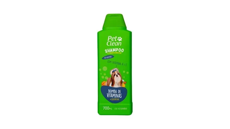 SHAMPOO PET CLEAN BOMBA DE VITAMINAS 700 ML