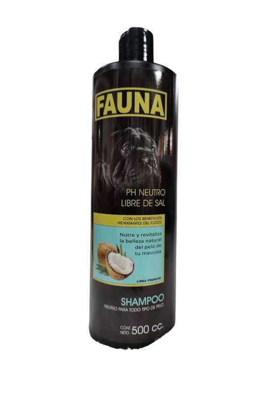 FAUNA SHAMPOO NEUTRO LIBRE DE SAL 500