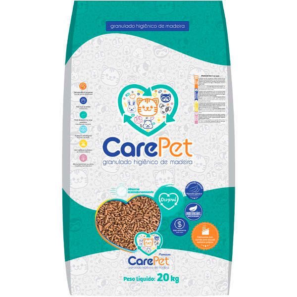 CARE PET GRANULADO HIGIENICO DE MADERA 2 kg