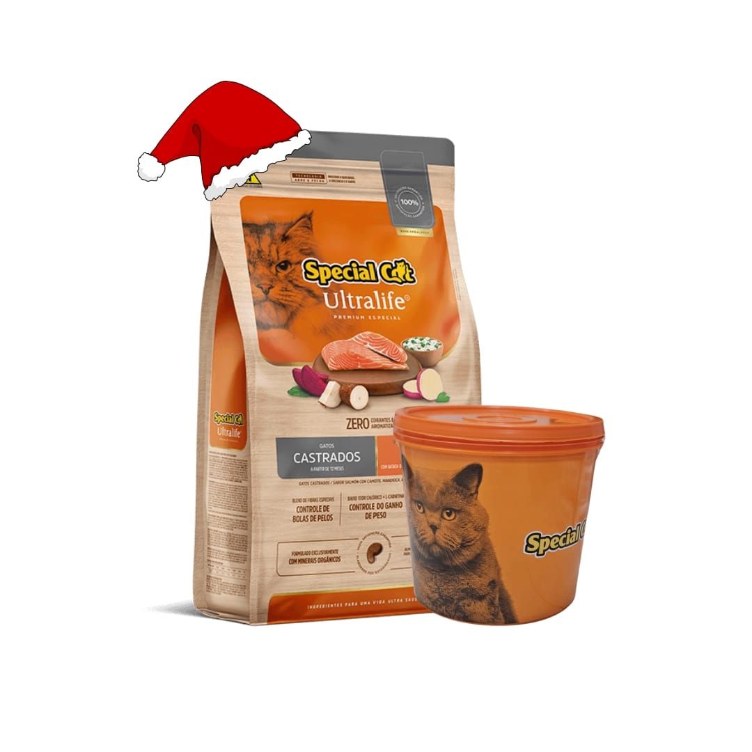 SPECIAL CAT ULTRALIFE CASTRADOS SALMÓN 10 KG