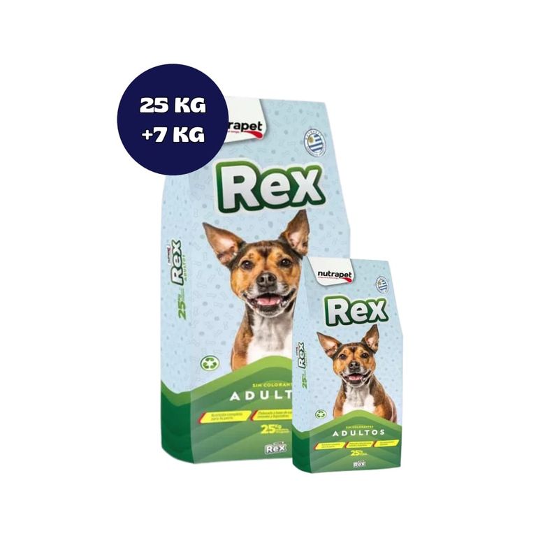 COMBO REX ADULTO 25 KG + 7 KG