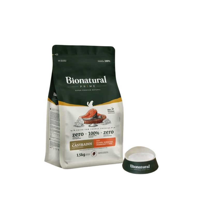 BIONATURAL GATO CASTRADO 1.5 KG