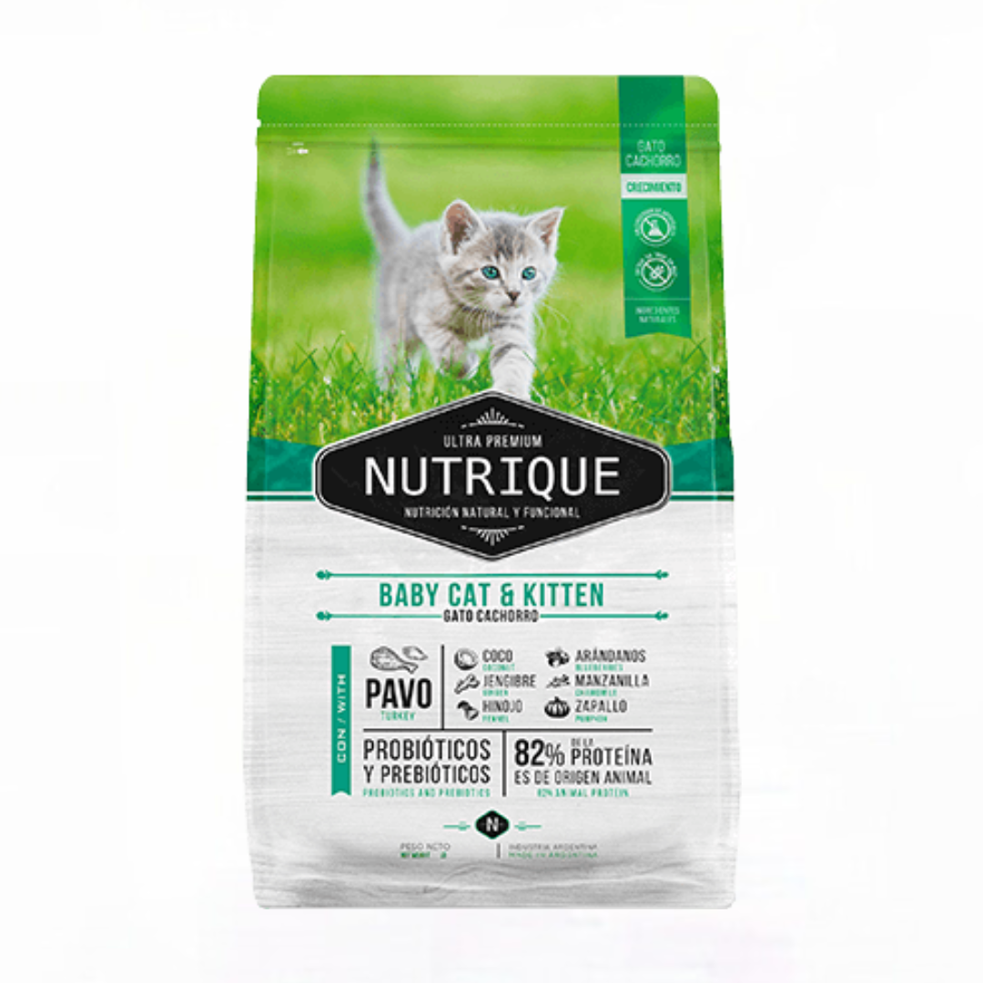 NUTRIQUE BABY CAT Y KITTEN 7.5 KG
