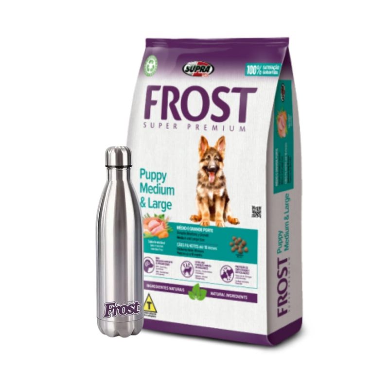 FROST PUPPY LB 15 KG + 2 KG + BOTELLA DE REGALO!