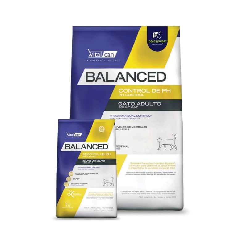 BALANCED CAT CONTROL PH 7.5 KG + 2 KG DE REGALO!!