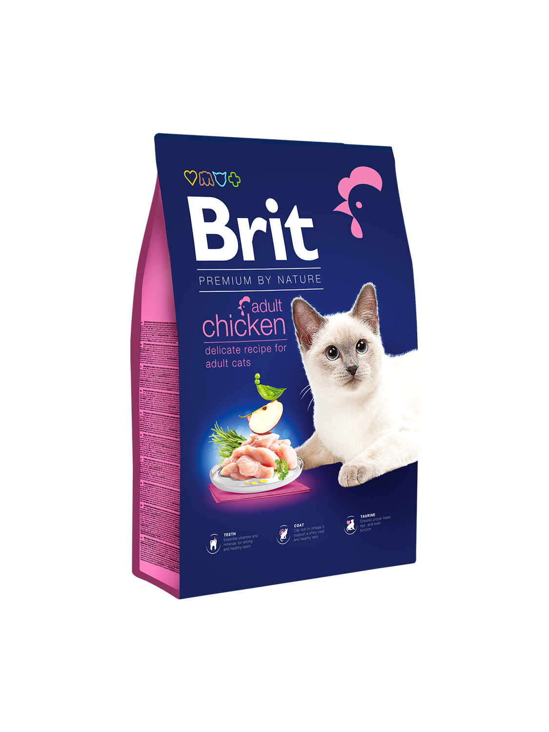 BRIT PREMIUM BY NATURE CAT CHICKEN 1.5 KG
