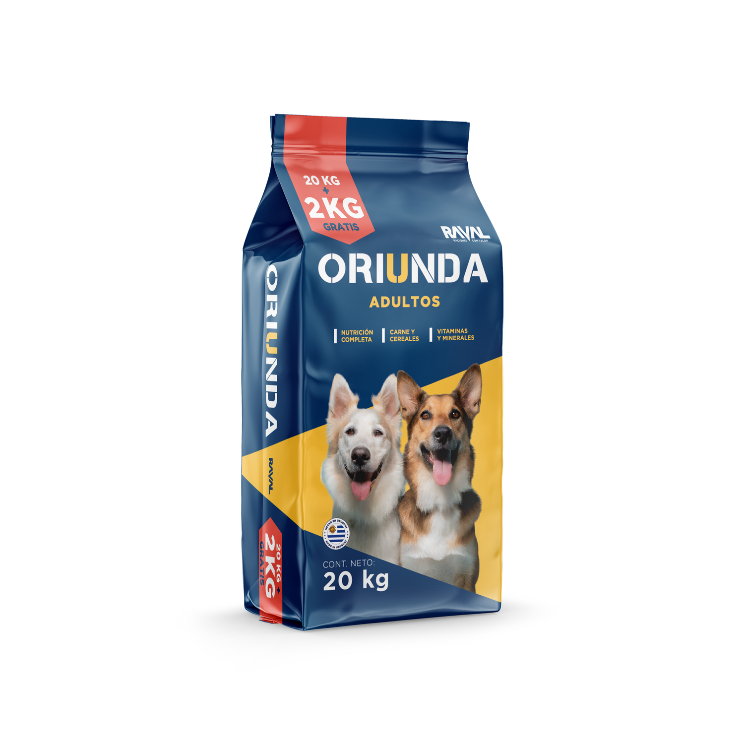 ORIUNDA PERRO ADULTO 22KG