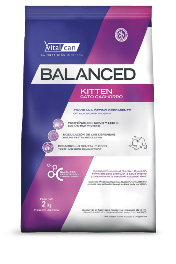 BALANCED CAT KITTEN 7,5KG
