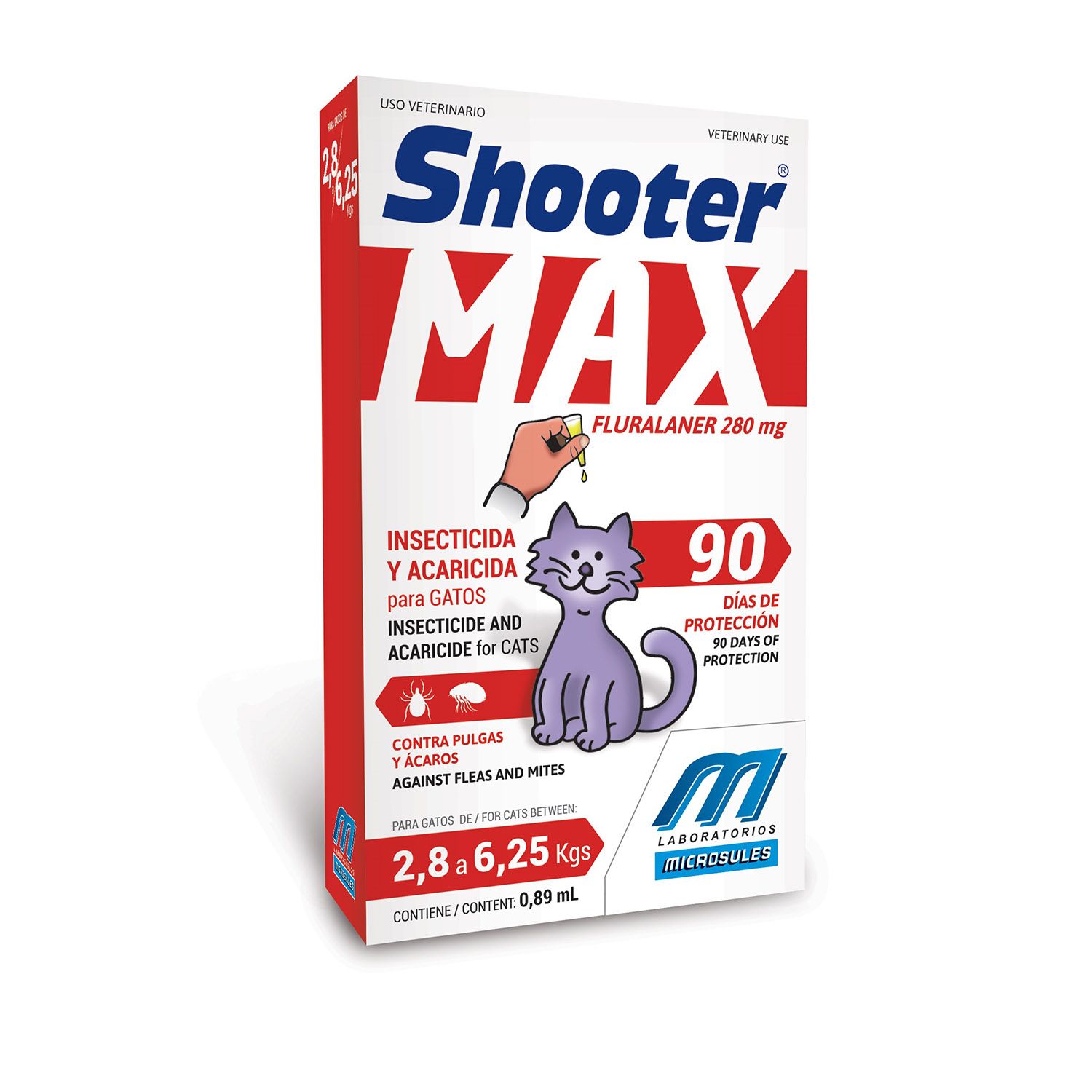 PIPETA SHOOTER MAX 2.8KG A 6.25KG