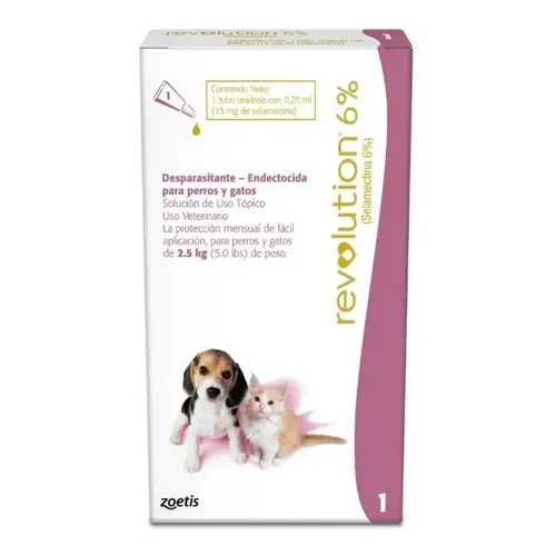 PIPETA REVOLUTION GATOS Y PERROS CACHORROS