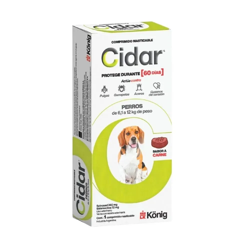 PASTILLA CIDAR 6 A 12KG