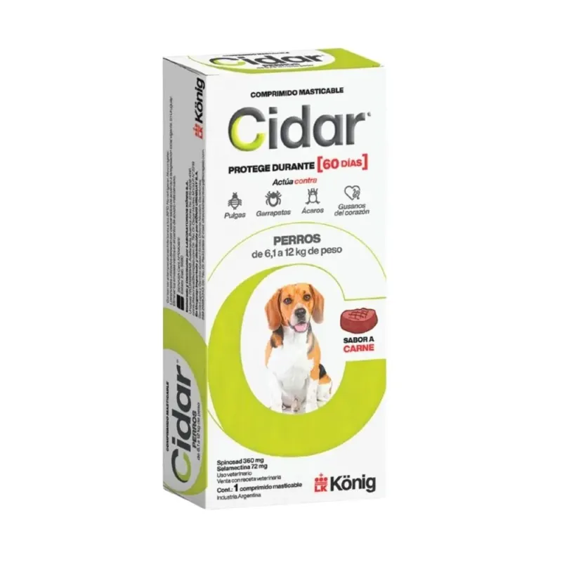 PASTILLA CIDAR 6 A 12KG