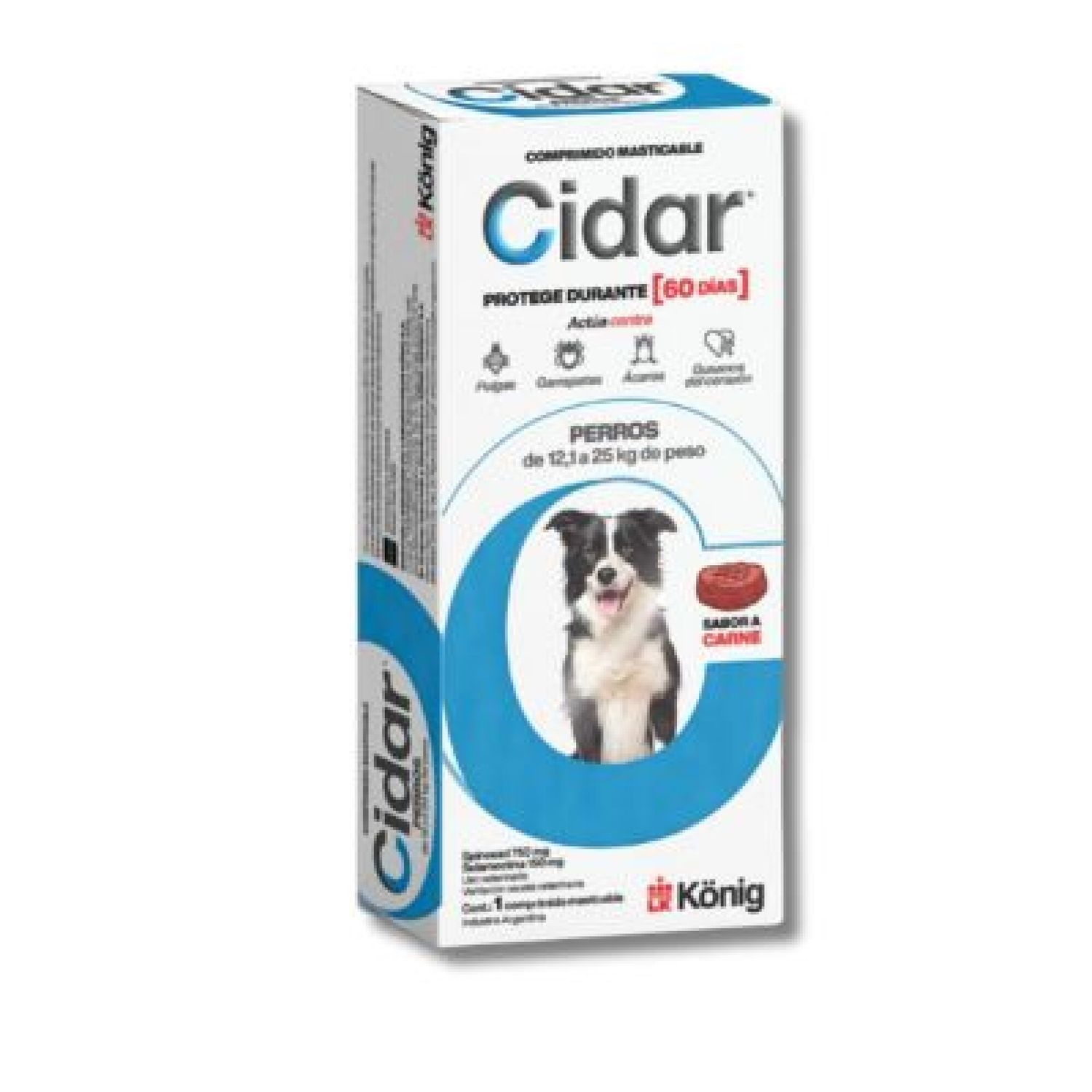 PASTILLA CIDAR 12 A 25KG