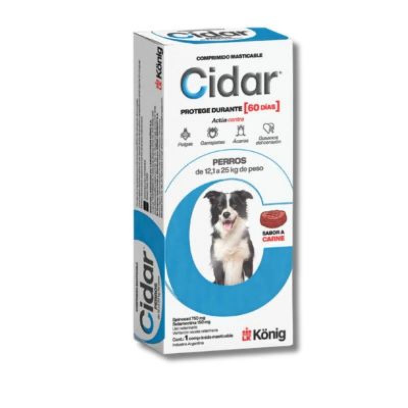 PASTILLA CIDAR 12 A 25KG