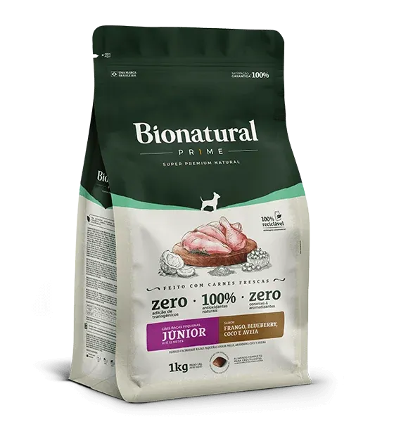 BIONATURAL JUNIOR RAZA PEQUEÑA 1KG