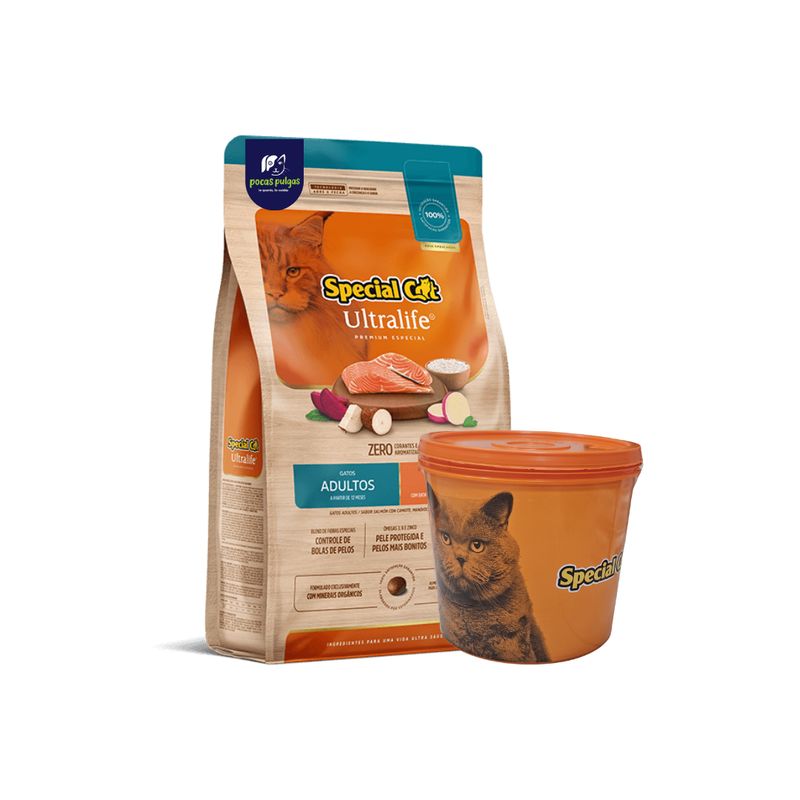 SPECIAL CAT ULTRALIFE AD SALMON Y ARROZ 10 KG