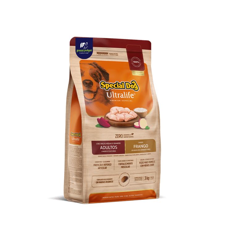ULTRALIFE SPECIAL DOG ADULTO RAZAS MEDIANAS Y GRANDES 15 KG