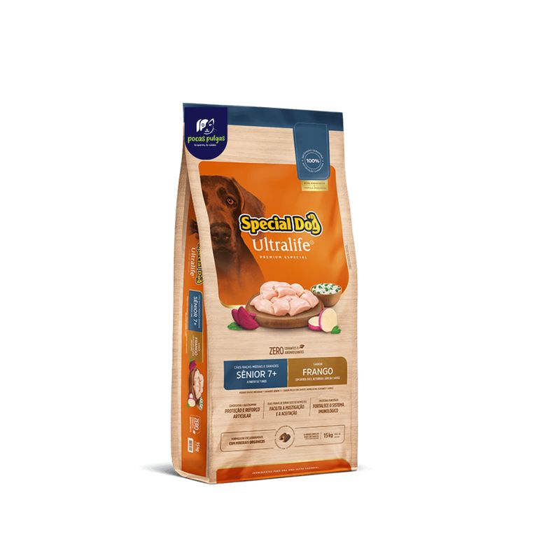 ULTRALIFE SPECIAL DOG SENIOR RAZA MEDIANA Y GRANDE 15 KG