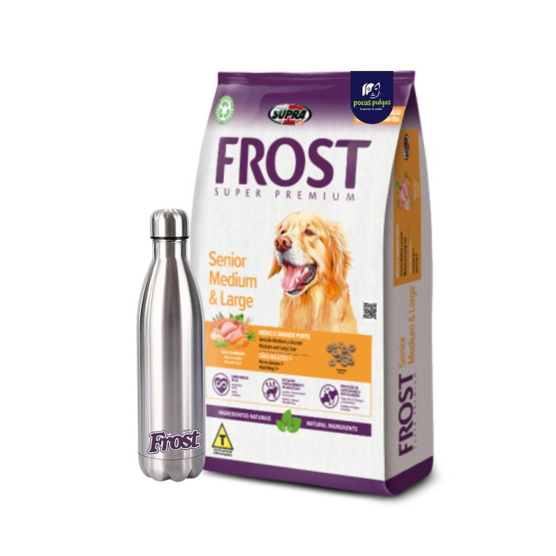 FROST SENIOR MEDIUM Y LARGE 15 KG + BOTELLA DE REGALO!